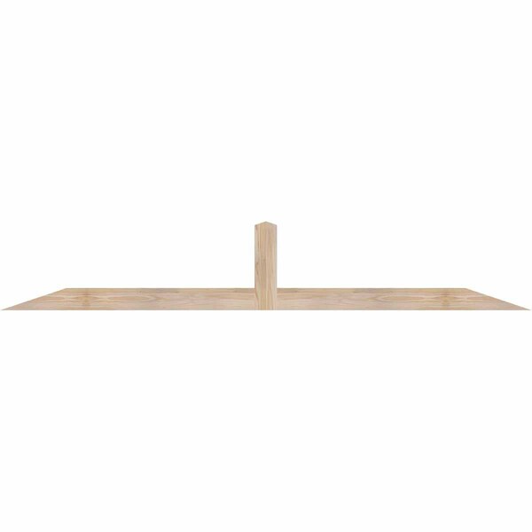 Ekena Millwork Portland Smooth Timber Gable Bracket, Douglas Fir, 84"W x 14"H x 1 1/2"D x 3 1/2"F, 4/12 Pitch GBW084X14X0204POR00SDF - main